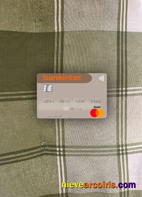 Spain Bankinter mastercard photolook